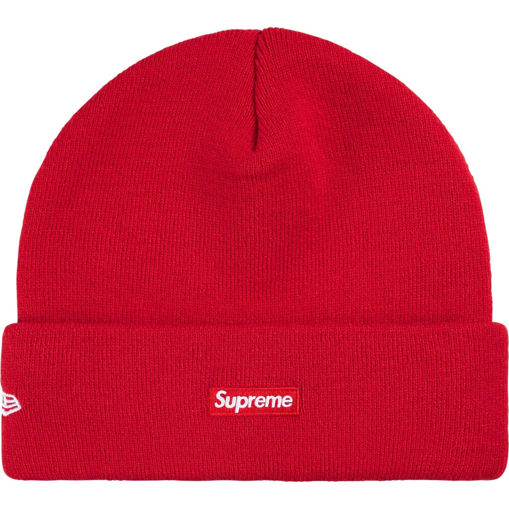 Supreme New Era Devil S Logo Beanie Red