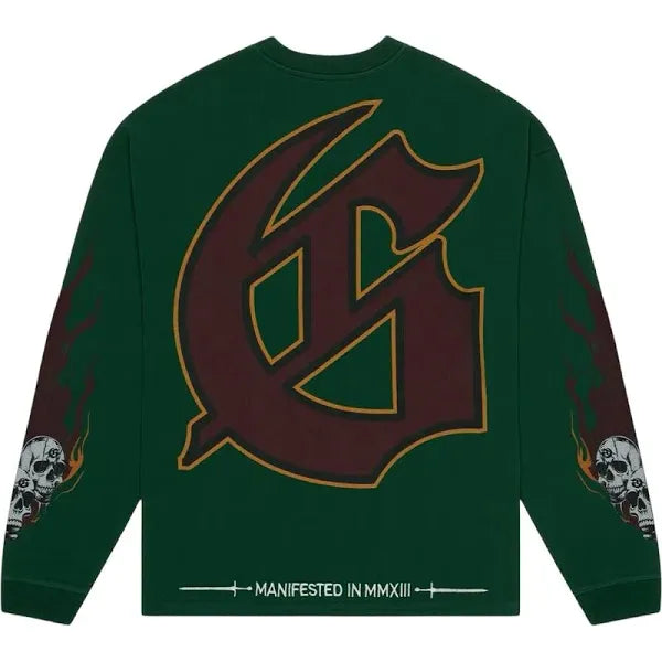 Godspeed Morale LS T-shirt (Green)