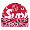 Supreme Bandana Beanie Red