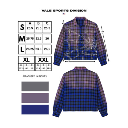 Vale Forever Blue Inferno Flannel
