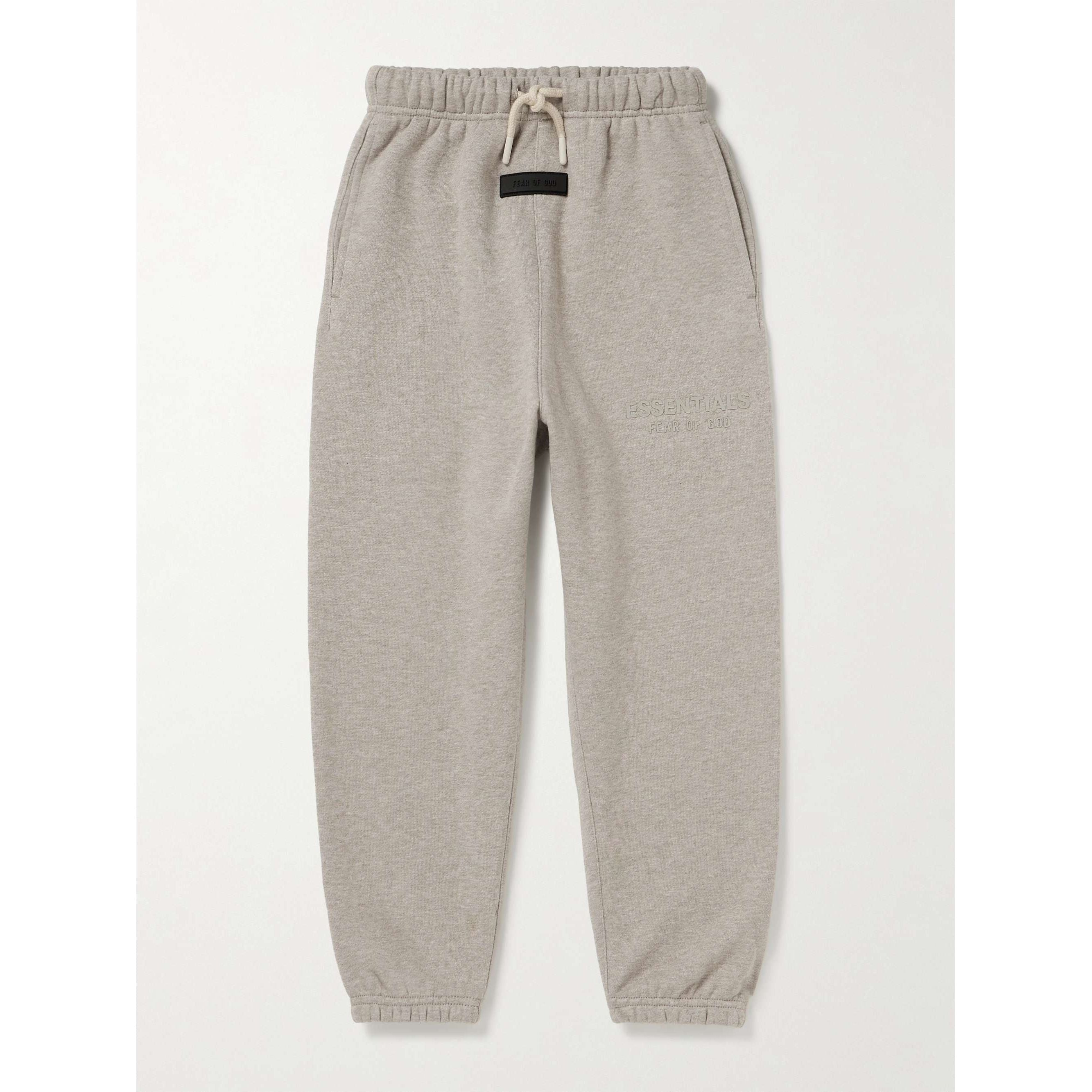 Fear Of God Essentials Logo-Appliquéd Cotton-Blend Jersey Sweatpants